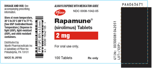Sirolimus tablet