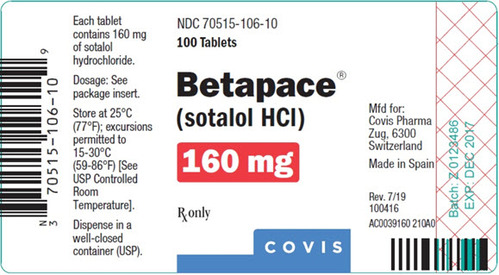 Sotalol tablet