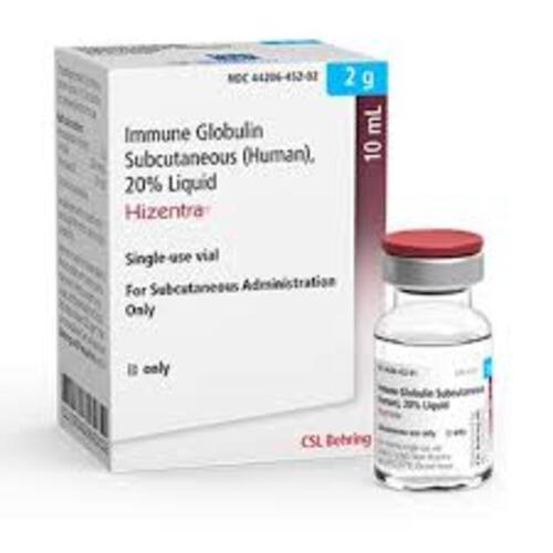 Subcutaneous Immunoglobulin (SCIG) injection