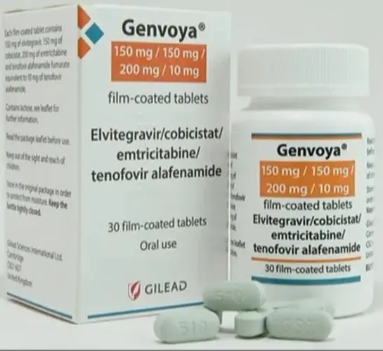 TAF + Emtricitabine + Elvitegravir + Cobicistat