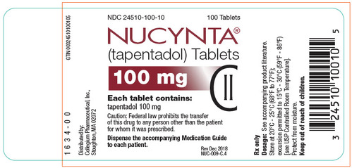 Tapentadol tablets