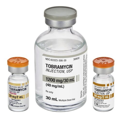 Tobramycin Injectable (IV, IM)
